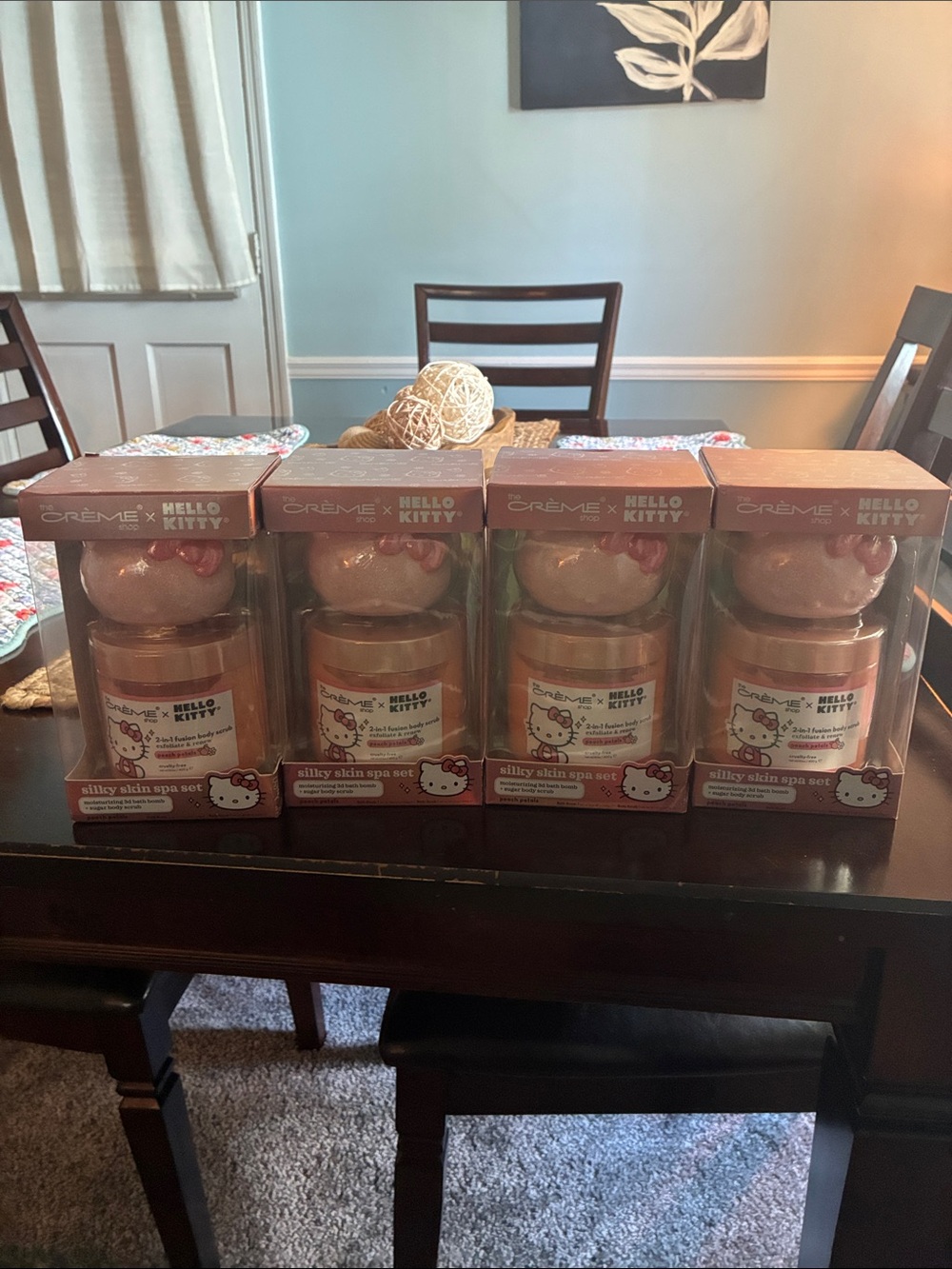 Reseller bundle Hello Kitty Pink Silky Skin Spa Gift Set (Lot of 4)